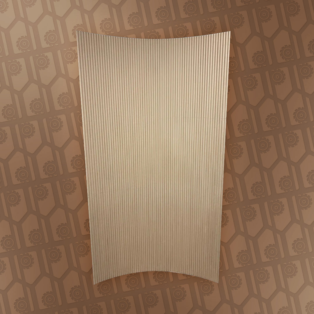 Curved In Ripple Wall