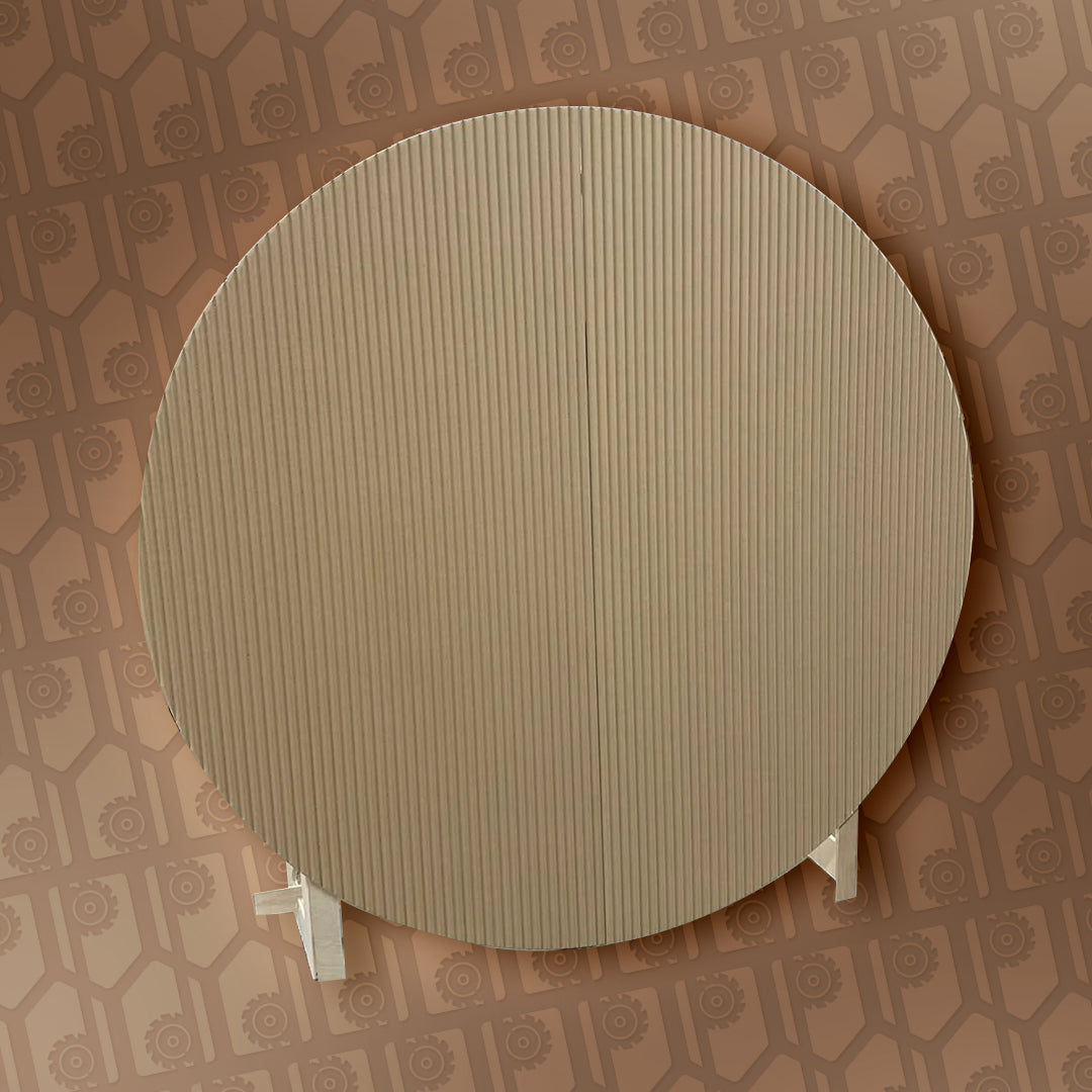 Round Rippled Backdrop