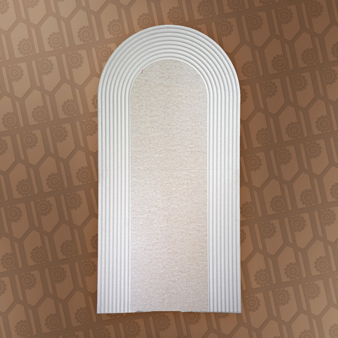 Modern Half Ripple Backdrop