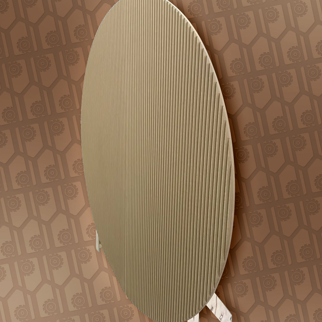 Round Rippled Backdrop