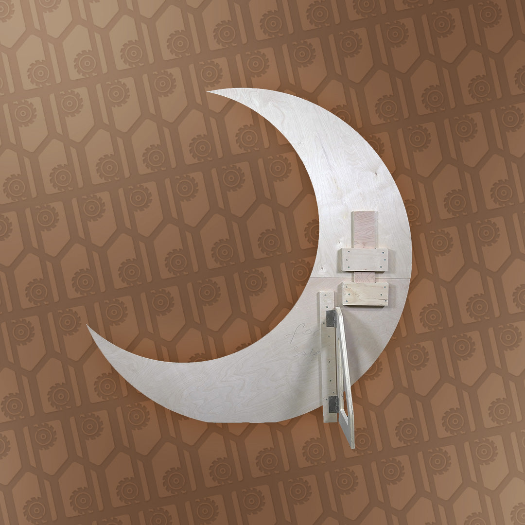 Wooden Moon Decor
