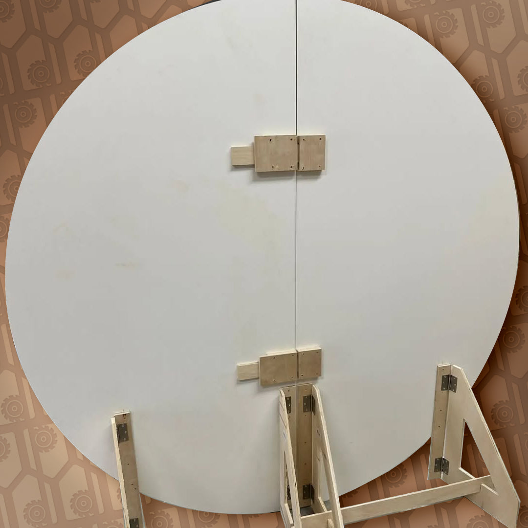 Round Rippled Backdrop