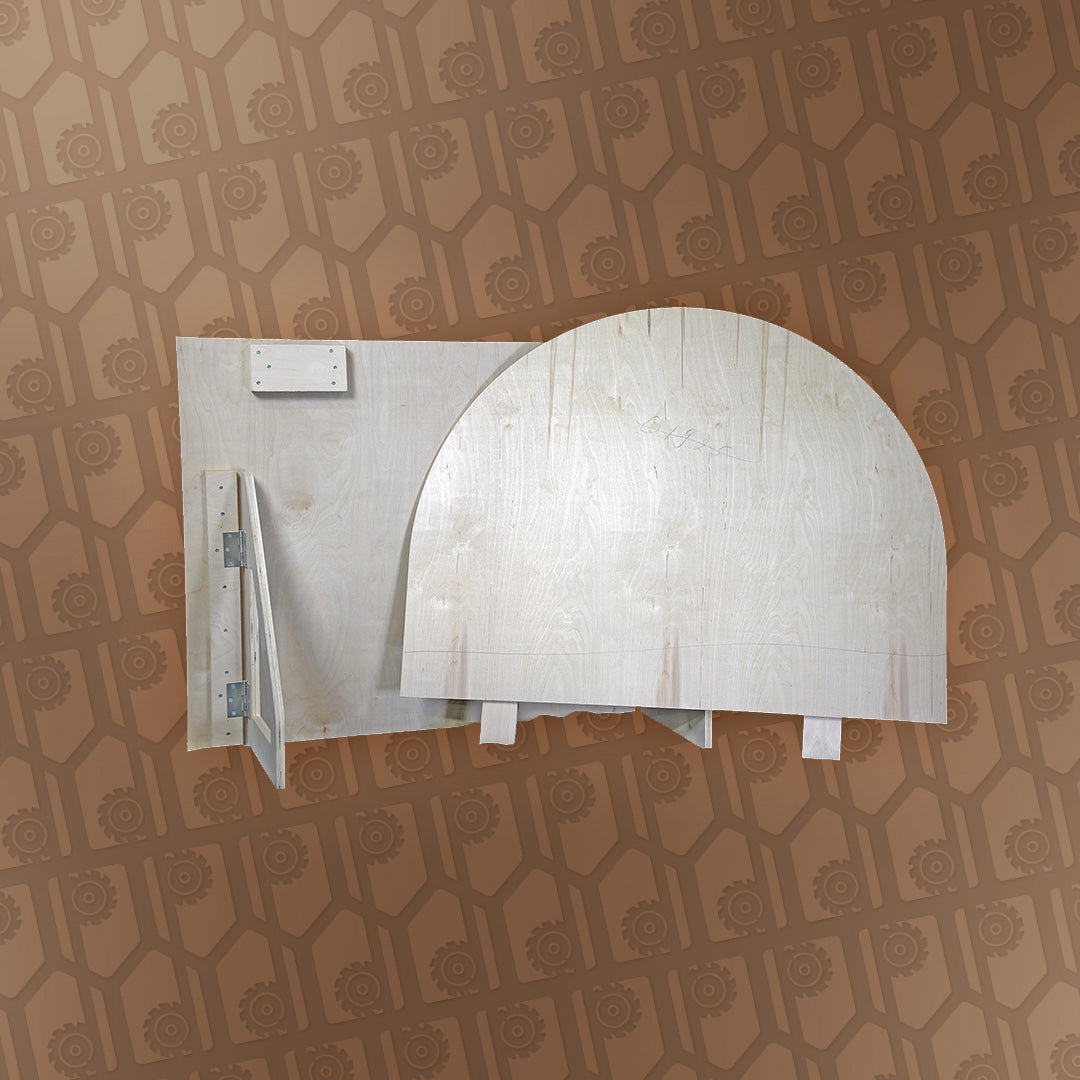 Smooth Oval Backdrop