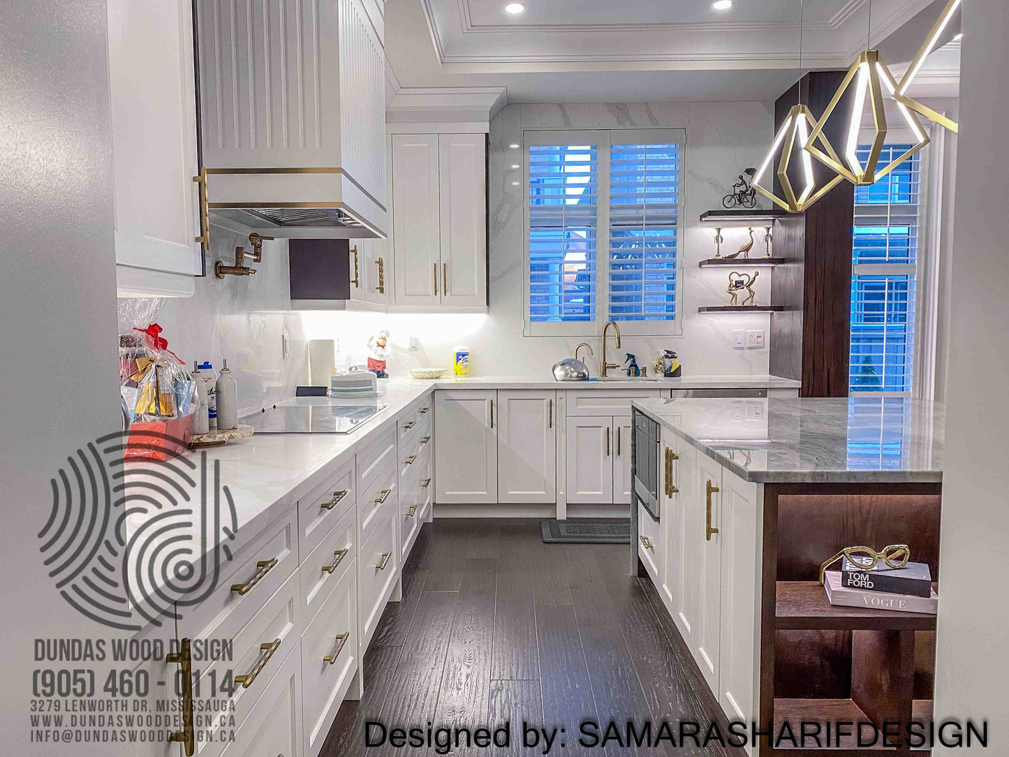 Whisper of Gold Kitchen