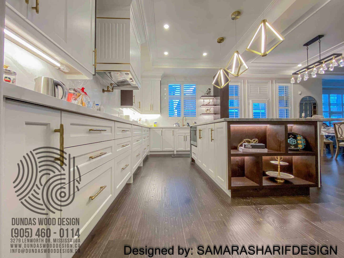 Whisper of Gold Kitchen