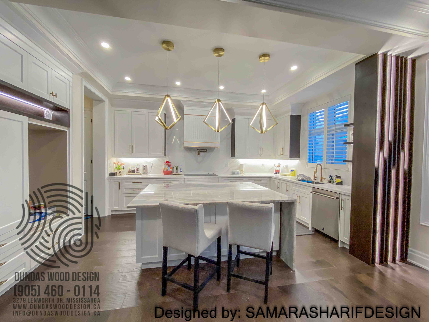 Whisper of Gold Kitchen