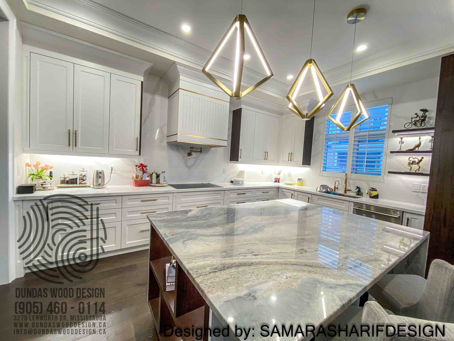 Whisper of Gold Kitchen