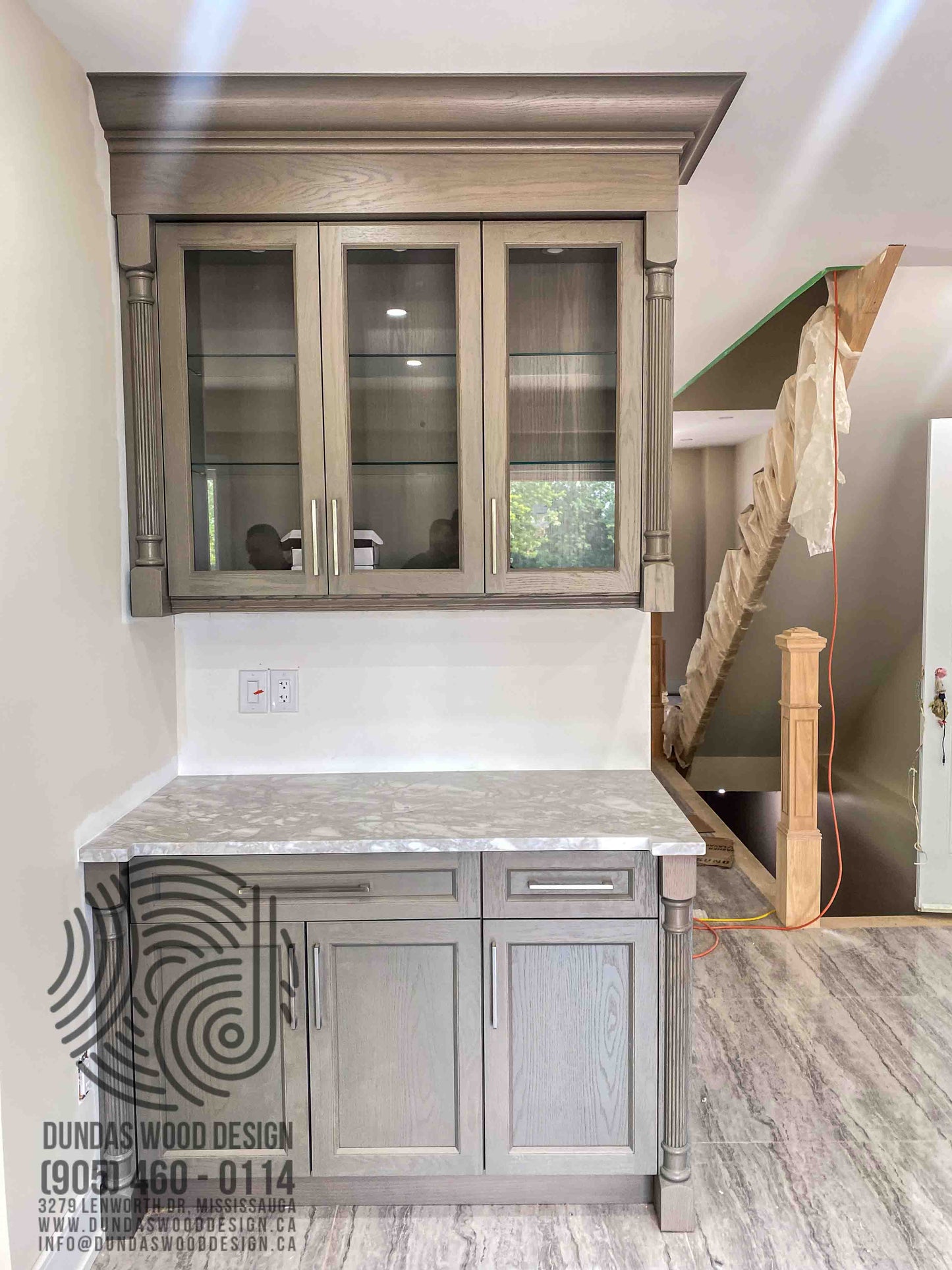Subtle Stone Kitchen