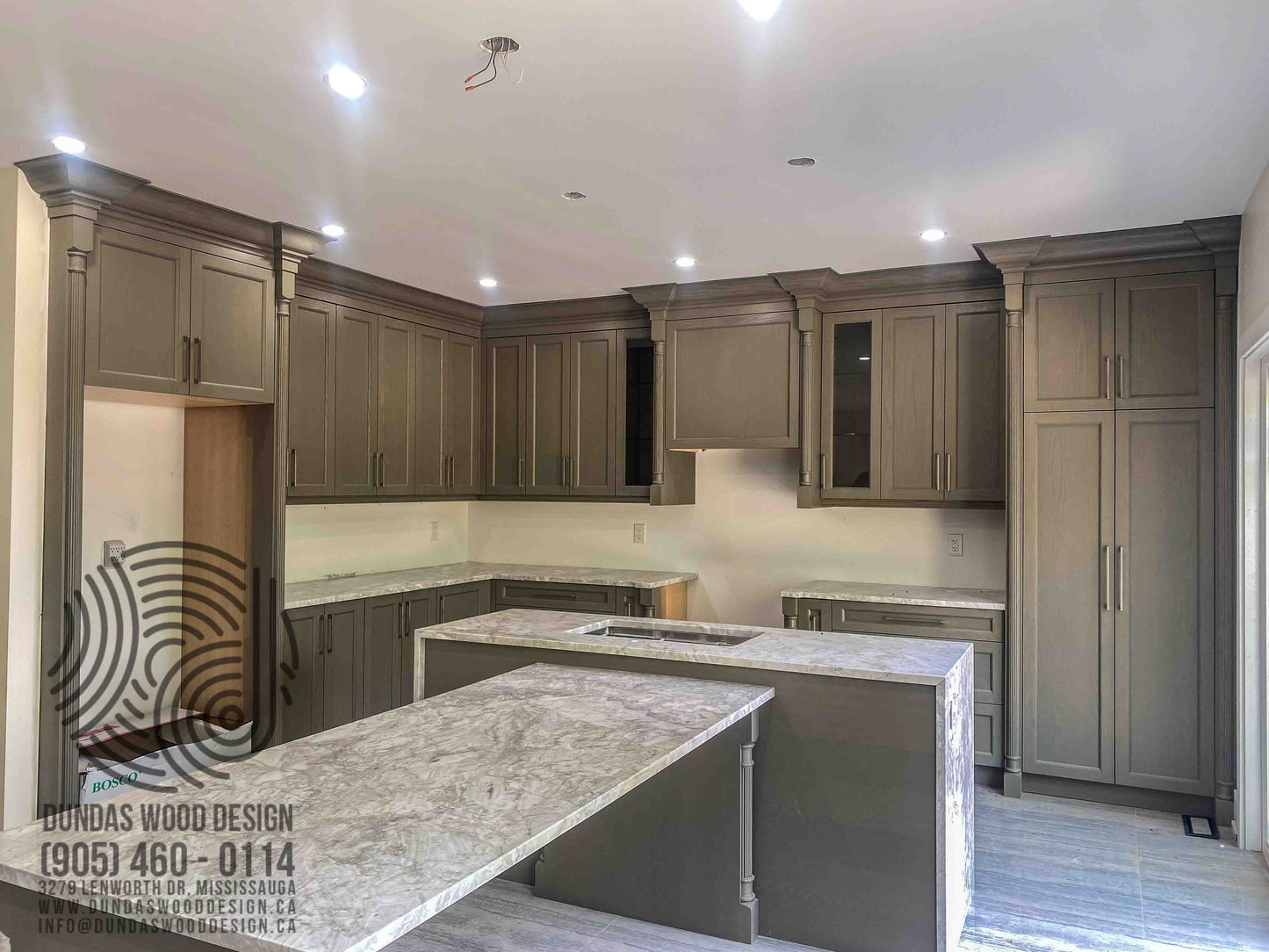 Subtle Stone Kitchen