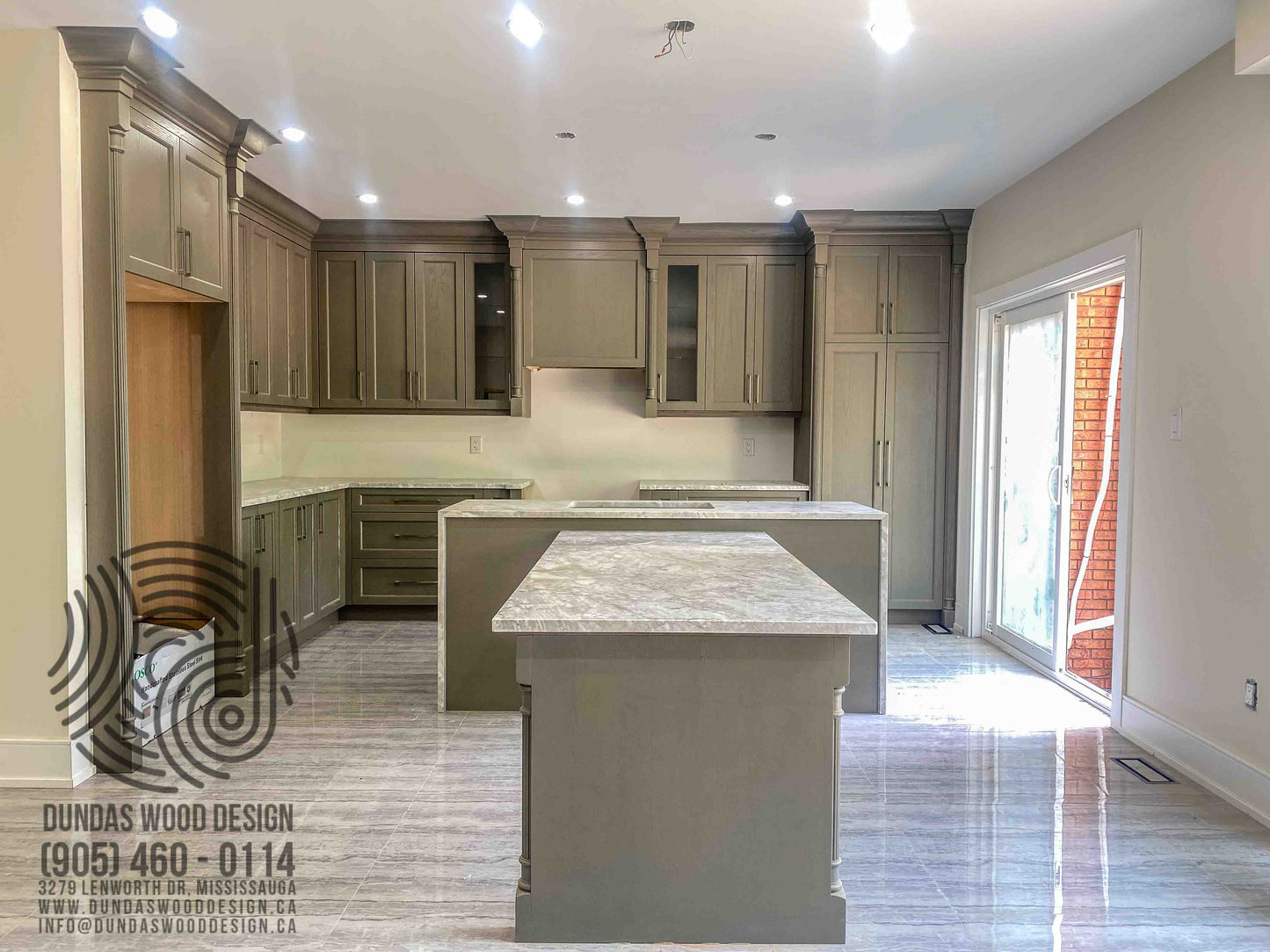 Subtle Stone Kitchen