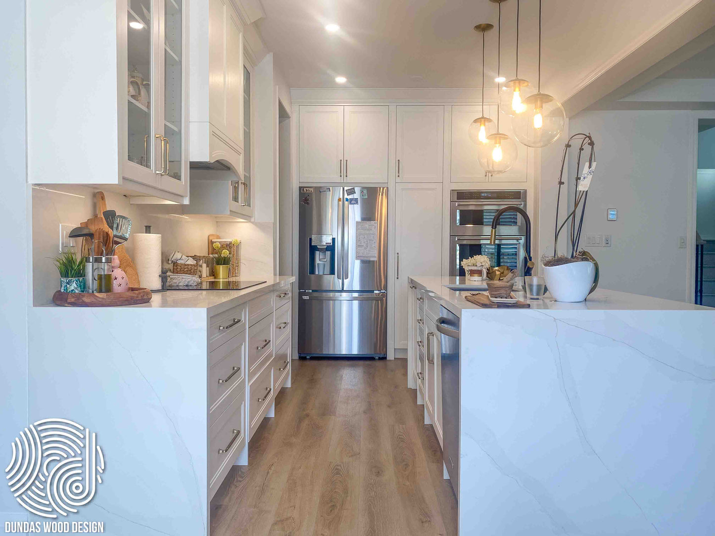 Cozy White Kitchen