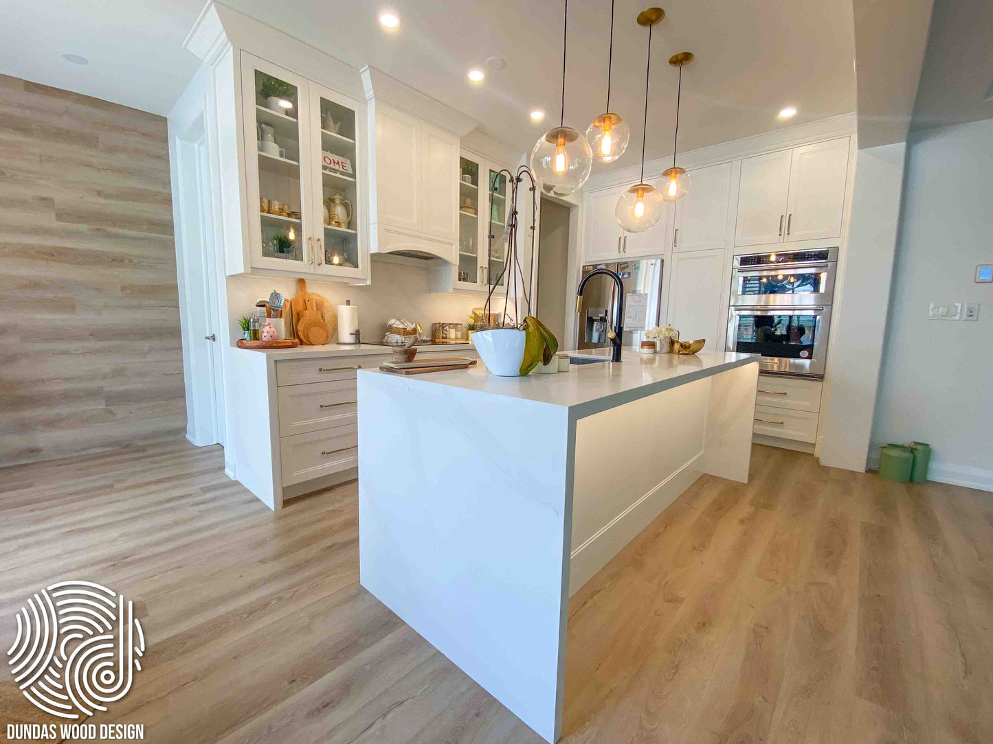 Cozy White Kitchen