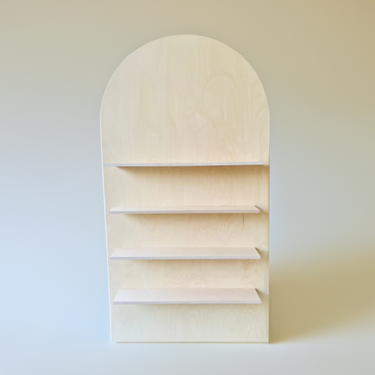 Arch Wall Panel With Shelves