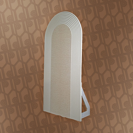 Modern Half Ripple Backdrop