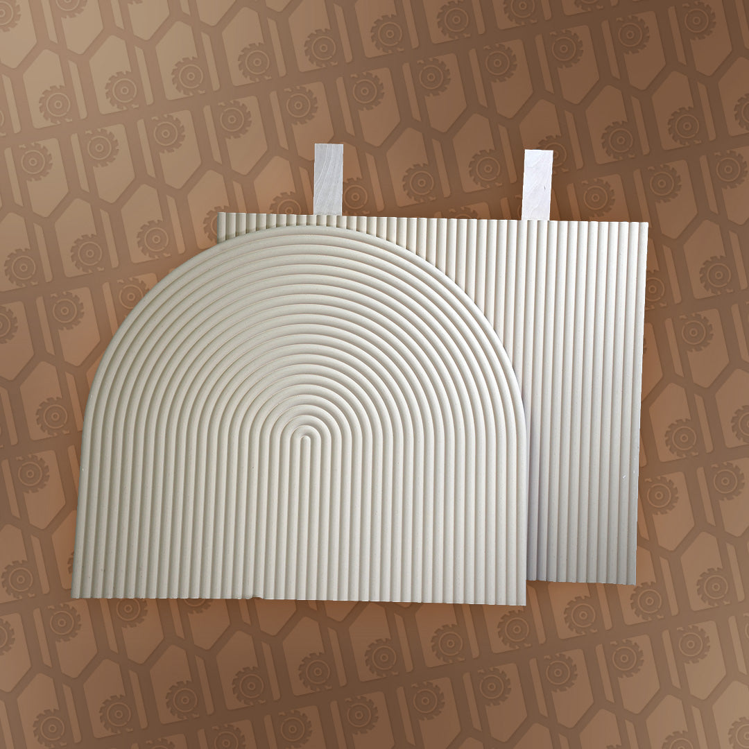 Modern Rippled Backdrop