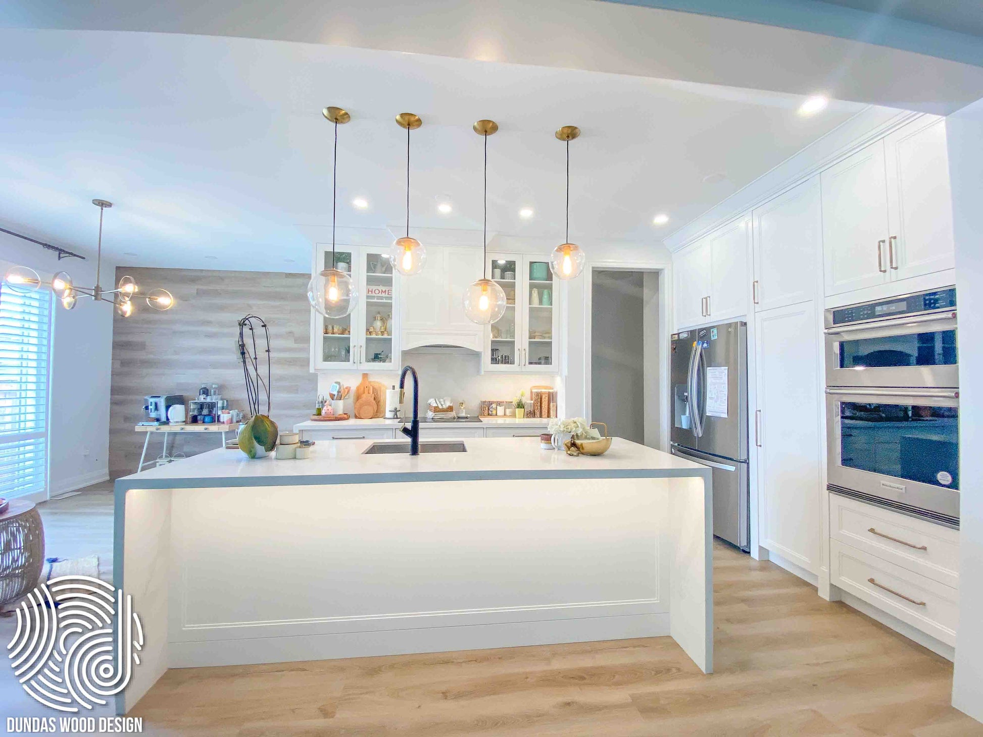 Cozy White Kitchen
